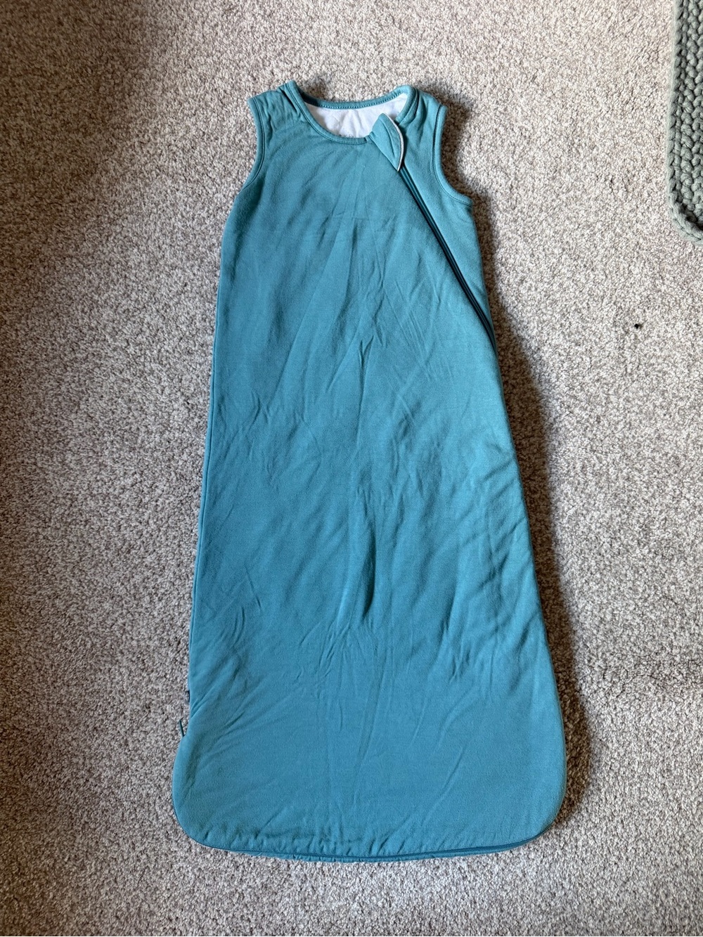 Teal Sleeveless Baby Sleep Sack